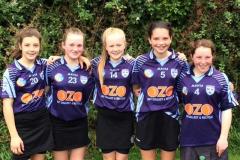 Lucan-girls-lined-out-for-Dublins-U13-team-Laura-Quinn-Siofra-Byrne-Hannah-Brady-Aoife-Mahon-and-Aoife-Byrne