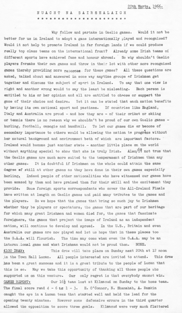 First Newsletter 1966 - Page 15