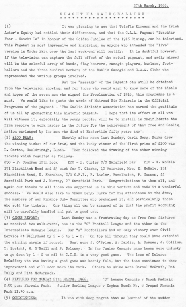 First Newsletter 1966 - Page 17