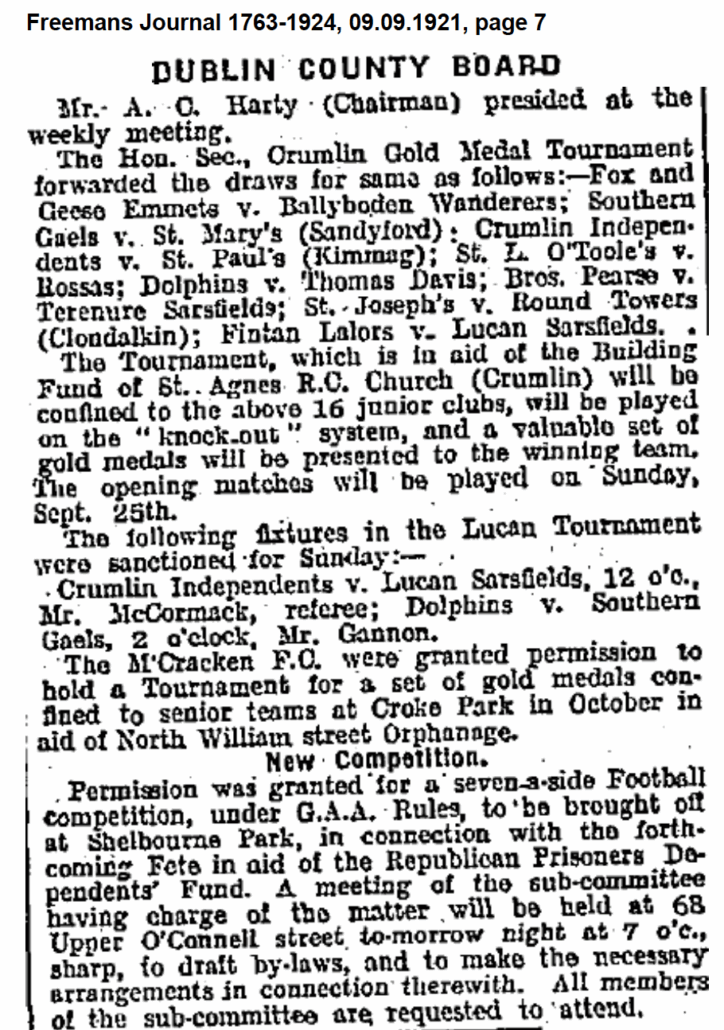 Freemans Journal 9th September 1921 - Page 7