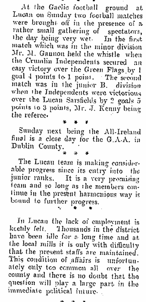 June 14, 1924, Drogheda Independent